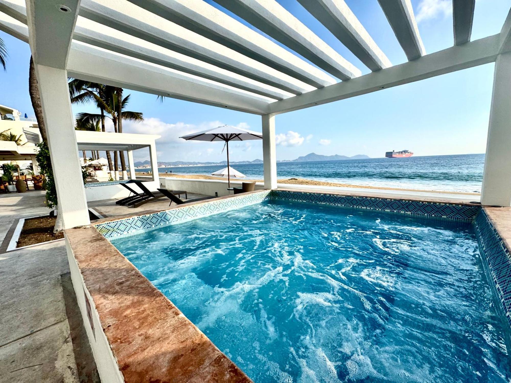 Espectacular Apto A Pie De Playa Con Vista Al Mar Manzanillo Exterior photo
